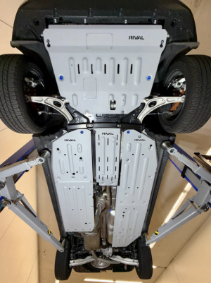 Ford Maverick Skid Plate - Driver Underside - Rival 4x4 - Aluminum - `22-`26